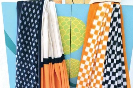 Pick handcrafted saris at this exhibition