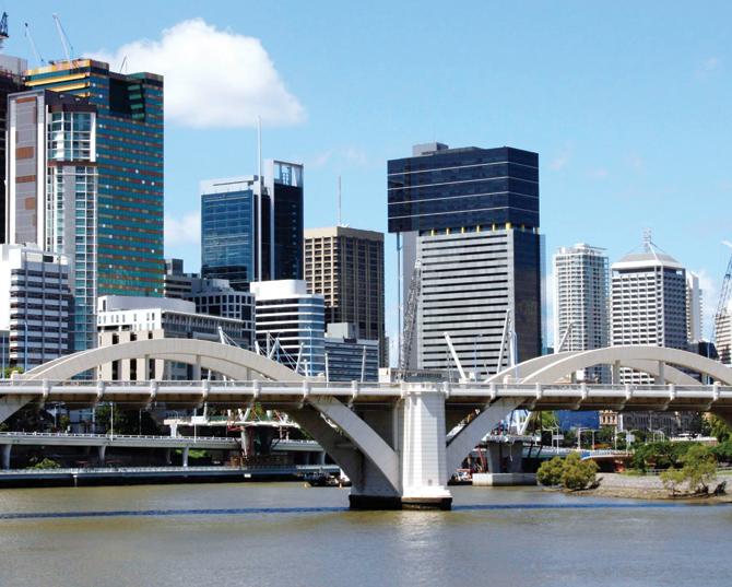 William Jolly Bridge on Brisbane River. Pic/Thinkstock