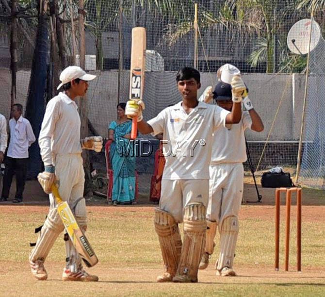 The 15-year-old, playing for KC Gandhi Higher Secondary School, reached the gigantic score in just 323 deliveries with a jaw-dropping strike rate of 312.38 in the game against Arya Gurukul in the Bhandari Cup inter-school tournament organised by the Mumbai Cricket Association (MCA).  In the course of his awe-inspiring innings, which lasted 395 minutes, Dhanawade smashed a whopping 129 fours and 59 sixes.  The epic knock ended when his school declared at 1465, which is also a world record. His school went past Victoria