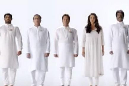 Watch Video: Sachin Tendulkar, Indian sports stars sing national anthem