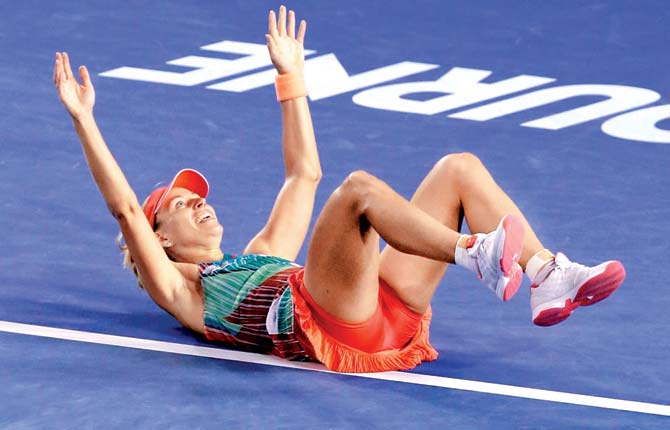 Germany’s Angelique Kerber is over the moon after beating Serena Williams to win her maiden Australian Open title