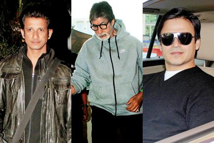 Spotted: Sharman Joshi and other celebs at Mumbai airport