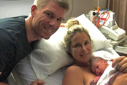 David Warner and wife Candice welcome their second daughter