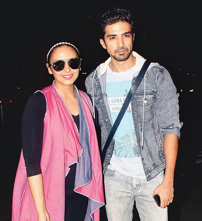 Saqib Saleem and Huma Qureshi