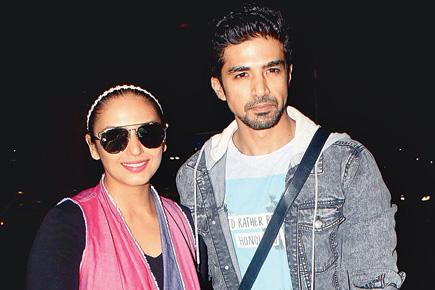 Spotted: Siblings Huma Qureshi and Saqib Saleem at Mumbai airport