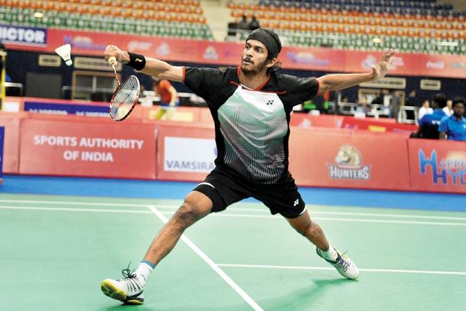 Ajay Jayaram had to battle Indian Harsheel Dani during a 21-18, 19-21, 21-8 quarter-final win at the Canada Open in Calgary on Saturday. pic/afp