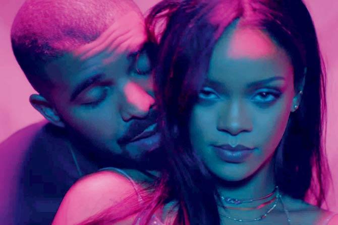 Rihanna and Drake