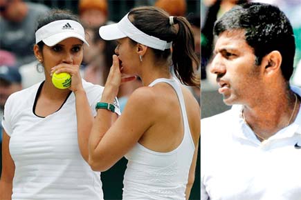 Wimbledon: Sania-Martina enter quarters, Bopanna knocked out