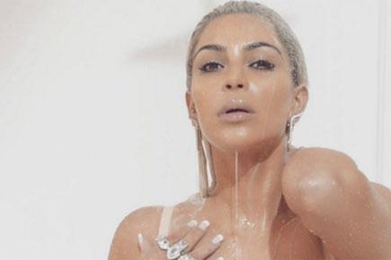 Kim Kardashian denies being photoshopped in Fergie's video