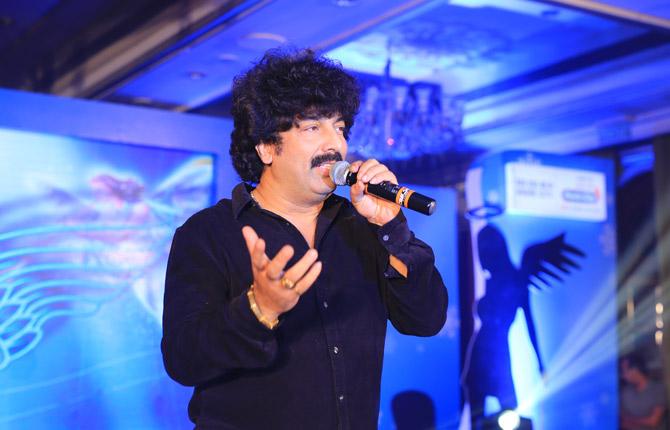 Music Director Gurukiran performing at Radio City
