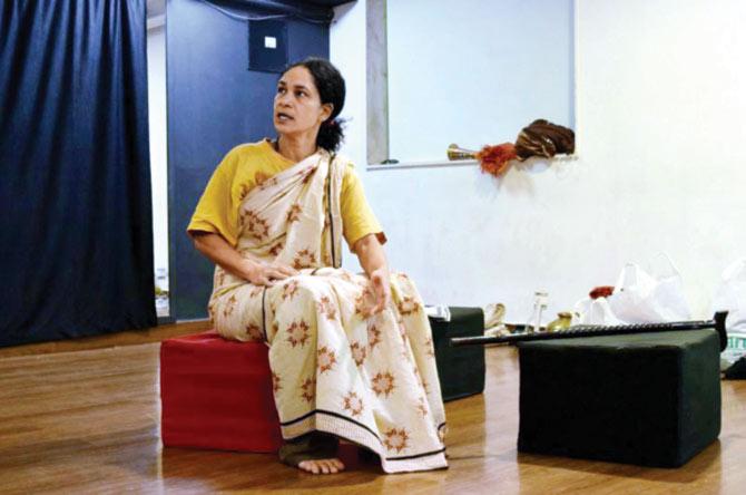 Heeba Shah in a play