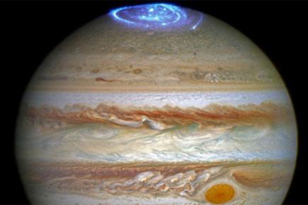 NASA's Hubble space telescope captures glowing auroras on Jupiter