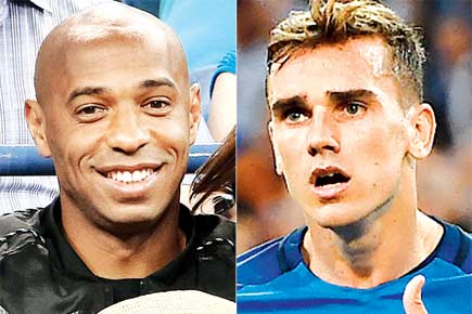 Thierry Henry compares Antoine Griezman to Zinedine Zidane, Michel Platini