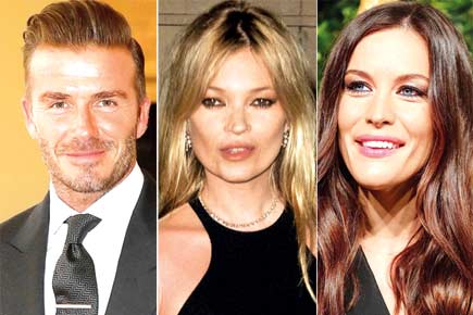 David Beckham, Kate Moss turn wedding planners for Liv Tyler