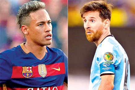 I was afraid of Lionel Messi and Barcelona stars: Neymar