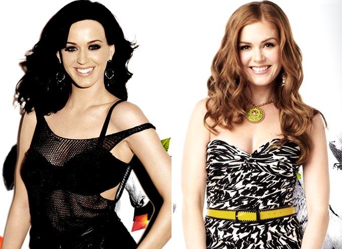 Katy Perry and Isla Fisher