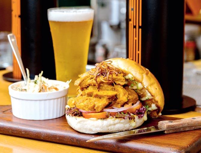 TBK Bohri Spiced Raan Burger