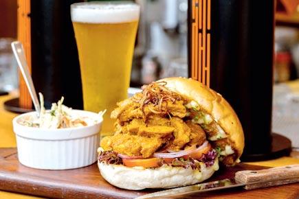 Mumbai food: Savour unusually flavoured burgers with beer