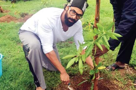 Rana Daggubati takes part in a green initiative in Hyderabad