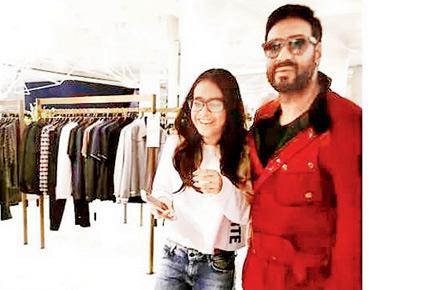 Ajay Devgn and daughter Nysa attend Indian Film Festival in London