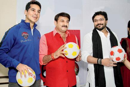 It's Bollywood vs Parliamentarians at this football match!