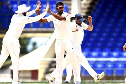 Ravindra Jadeja, Ravichandran Ashwin dominate as India bowl out WICB XI for 180