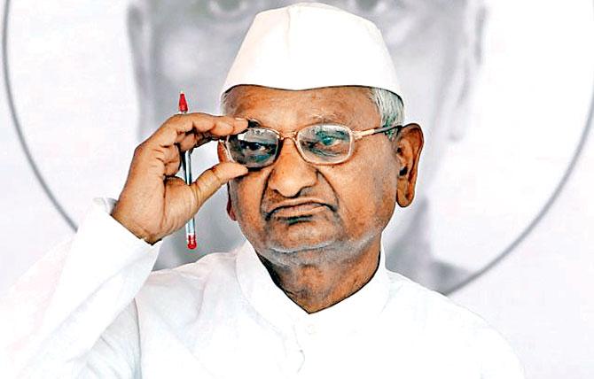 Eyeing poll reforms: Anna Hazare