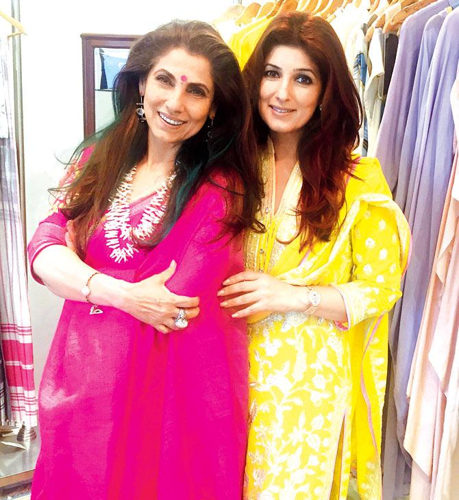 Dimple Kapadia and daughter Twinkle Khanna