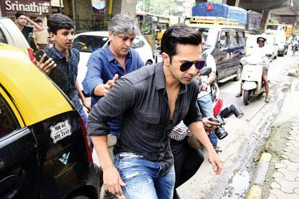 Spotted: Varun Dhawan promotes 'Dishoom' at event in Lower Parel