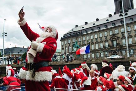 Christmas in July? Santas from around the world gather at Denmark