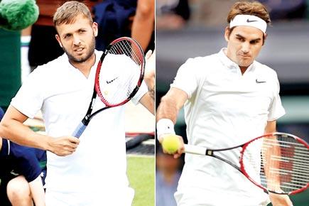 Wimbledon: Dan Evans is serious about clash with Roger Federer
