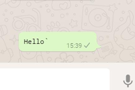 WhatsApp launches new font: Here's how you can use it