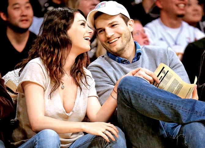 Mila Kunis and Ashton Kutcher