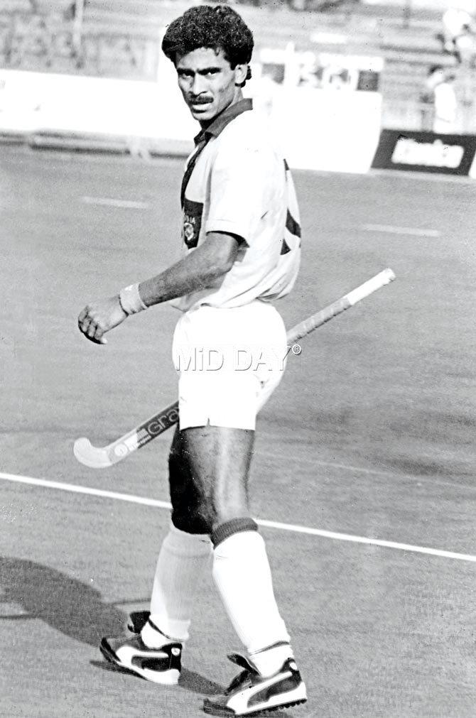 India hockey forward Mohammed Shahid during the 1980s. Pic/mid-day archive