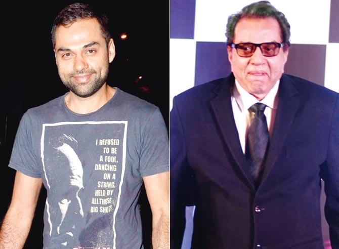 Abhay Deol and Dharmendra