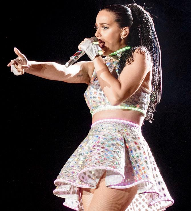 Katy Perry performs at Rock in Rio on September 27, 2015
