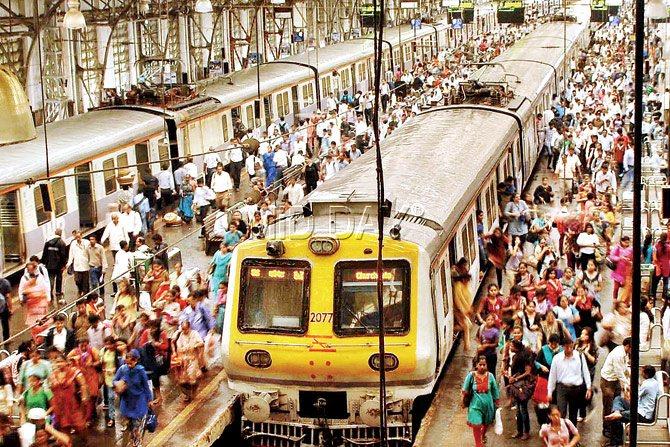 Churchgate station will also get a makeover. Stations will be cleaned and painted. File pic