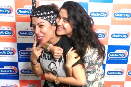 Hard Kaur promotes her new single 'Sherni' at Radio City 91.1 FM