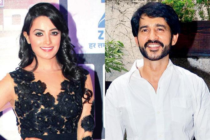 Anita Hassanandani and Hiten Tejwani