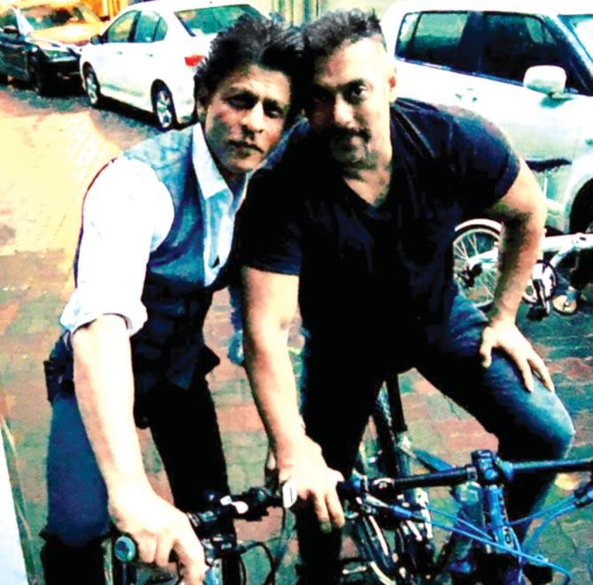 Shah Rukh Khan and Salman Khan