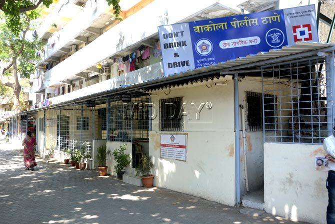 Vakola Police Station at Santacruz in Mumbai. Pic/Pradeep Dhivar