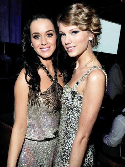 Katy Perry and Taylor Swift