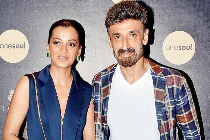 Mugdha Godse and Rahul Dev