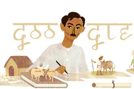 Google doodle pays tribute to celebrated writer Munshi Premchand 