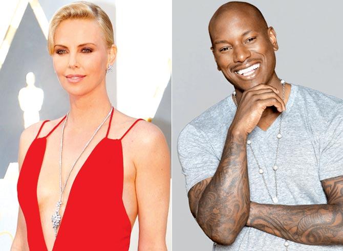 Charlize Theron and Tyrese Gibson
