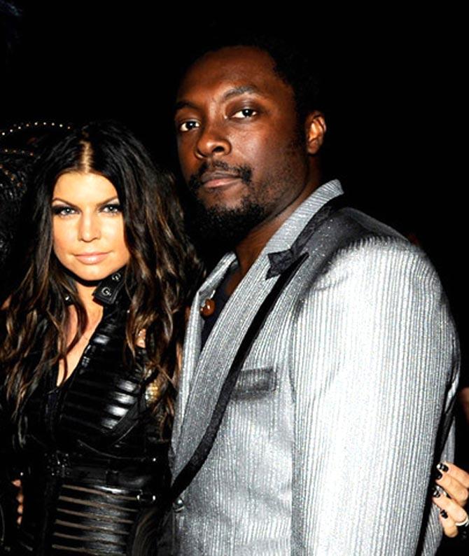 Fergie and will.i.am in The Black Eyed Peas. Pic/Santa Banta