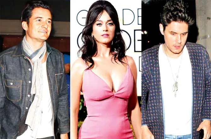 Orlando Bloom, Katy Perry and John Mayer