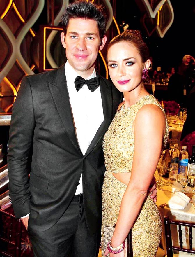 Emily Blunt and John Krasinski