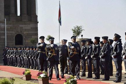 Watch video: PM Narendra Modi receives ceremonial welcome in SA