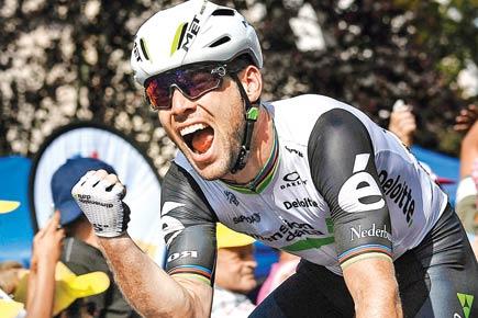Tour de France stage 6: Hat-trick for Mark Cavendish